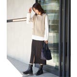 【雑誌InRed11月号掲載】ニットベストブラウスセット  | ikka  | 詳細画像15 