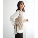 【雑誌InRed11月号掲載】ニットベストブラウスセット  | ikka  | 詳細画像16 