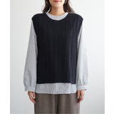 【雑誌InRed11月号掲載】ニットベストブラウスセット  | ikka  | 詳細画像27 