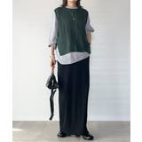 【雑誌InRed11月号掲載】ニットベストブラウスセット  | ikka  | 詳細画像3 