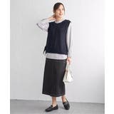 【2点セット】ニットベストブラウスセット | ikka | 詳細画像15