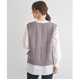 【2点セット】ニットベストブラウスセット | ikka | 詳細画像18