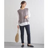 【2点セット】ニットベストブラウスセット | ikka | 詳細画像21