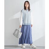 2WAYサイドリボンニットベスト | ikka | 詳細画像10