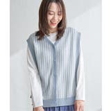2WAYサイドリボンニットベスト | ikka | 詳細画像11