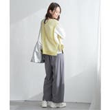 2WAYサイドリボンニットベスト | ikka | 詳細画像3