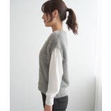 フェザーＶネックベスト | ikka  | 詳細画像8 