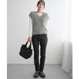 フェザーＶネックベスト | ikka  | 詳細画像4 