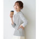 前後2WAY三角テレコ長袖T | ikka  | 詳細画像10 