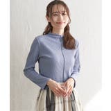 前後2WAY三角テレコ長袖T | ikka  | 詳細画像1 