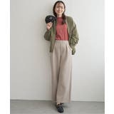 前後2WAY三角テレコプルオーバー | ikka  | 詳細画像21 