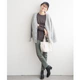 コットンUSA裾ラウンドロンT | ikka  | 詳細画像15 