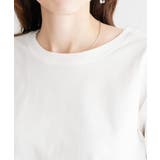 コットンUSA裾ラウンドロンT | ikka  | 詳細画像31 