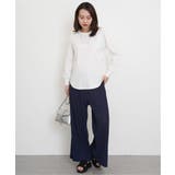 コットンUSA裾ラウンドロンT | ikka  | 詳細画像2 