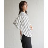 【雑誌InRed12月号掲載】コットンUSA裾ラウンドロンT | ikka  | 詳細画像5 