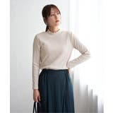 前後2WAY三角テレコプルオーバー | ikka  | 詳細画像9 
