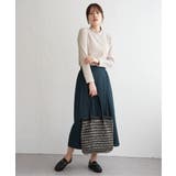 前後2WAY三角テレコプルオーバー | ikka  | 詳細画像11 