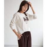 【親子コーデ】ロゴフォトプリントスウェットＴ | ikka  | 詳細画像8 