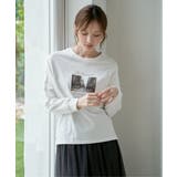 【親子コーデ】ロゴフォトプリントスウェットＴ | ikka  | 詳細画像2 