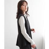 ハイネックテレコ長袖プルオーバー | ikka  | 詳細画像21 