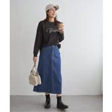 ロゴフォトプリントスウェットTシャツ | ikka  | 詳細画像24 