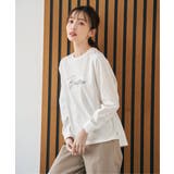 ロゴフォトプリントスウェットTシャツ | ikka  | 詳細画像1 