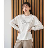 ロゴフォトプリントスウェットTシャツ | ikka  | 詳細画像2 