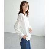 コットンUVケア裾ラウンドロンT | ikka | 詳細画像7