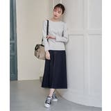 ストライプジャガードプルオーバー | ikka | 詳細画像5