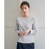 ストライプジャガードプルオーバー | ikka | 詳細画像7