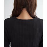 ストライプジャガードプルオーバー | ikka | 詳細画像36