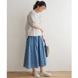 ミニ裏毛スウェットライク半袖Tシャツ | ikka  | 詳細画像7 
