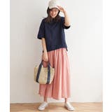 ミニ裏毛スウェットライク半袖Tシャツ | ikka  | 詳細画像10 