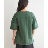 ミニ裏毛スウェットライク半袖Tシャツ | ikka  | 詳細画像13 