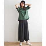 ミニ裏毛スウェットライク半袖Tシャツ | ikka  | 詳細画像3 