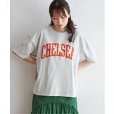 オークル | RUSSELL ATHLETIC ラッセルアスレチック ロゴプリントTシャツ | ikka 