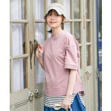 ミニ裏毛スウェットライク半袖Tシャツ | ikka | 詳細画像2