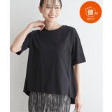 ブラック | コットンUSA半袖Tシャツ | ikka