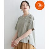 ミントグリン | コットンUSA半袖Tシャツ | ikka