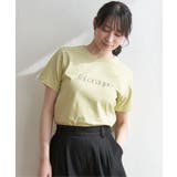 イエロー | ロゴフォトプリントTシャツ | ikka