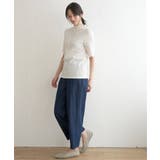 【親子コーデ】襟メロー半袖インナーTシャツ | ikka | 詳細画像5