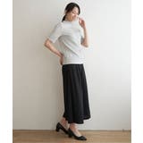 【親子コーデ】襟メロー半袖インナーTシャツ | ikka | 詳細画像7