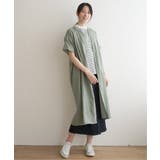 コットンUSAフレンチTシャツ | ikka  | 詳細画像9 