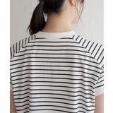 コットンUSAフレンチTシャツ | ikka  | 詳細画像21 