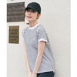 コットンUSAフレンチTシャツ | ikka  | 詳細画像3 