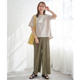 コットンUSA半袖ポケットTシャツ | ikka  | 詳細画像9 
