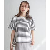 ホワイト | コットンUSA半袖ポケットTシャツ | ikka 