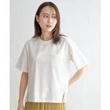 コットンUSA半袖ポケットTシャツ | ikka  | 詳細画像14 