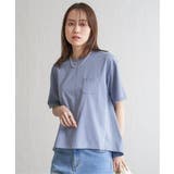 コットンUSA半袖ポケットTシャツ | ikka  | 詳細画像23 