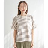コットンUSA半袖ポケットTシャツ | ikka  | 詳細画像29 